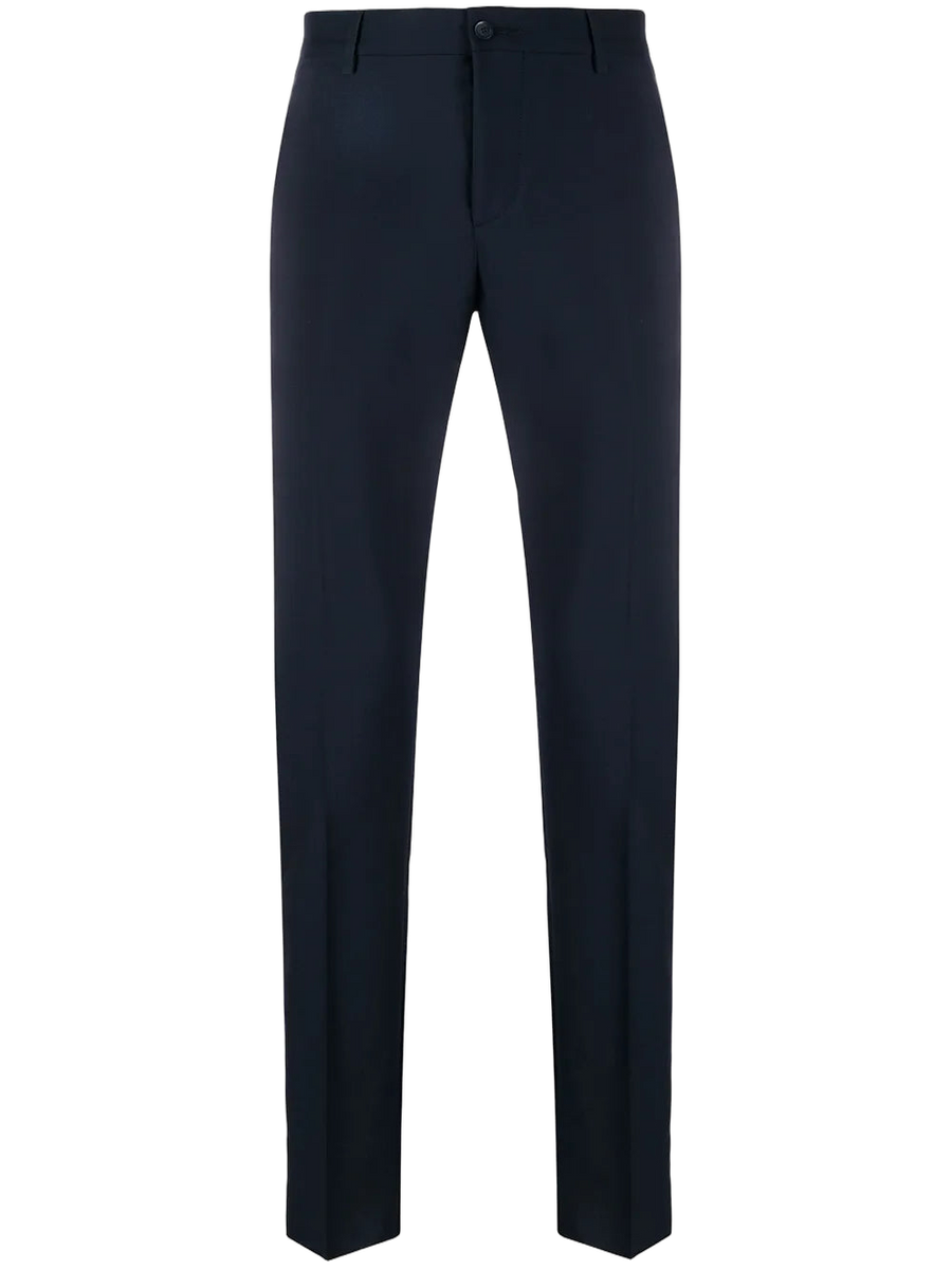 Valentino Cotton blend trousers in black