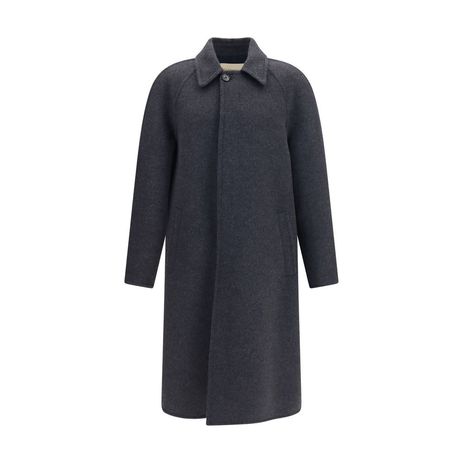 Gray Wool Oves Aries Coat Clothing