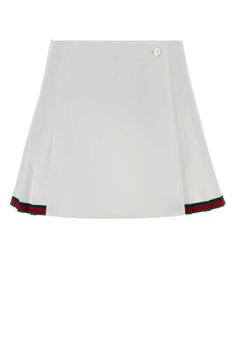 Gucci 100% Cotton skirt in white