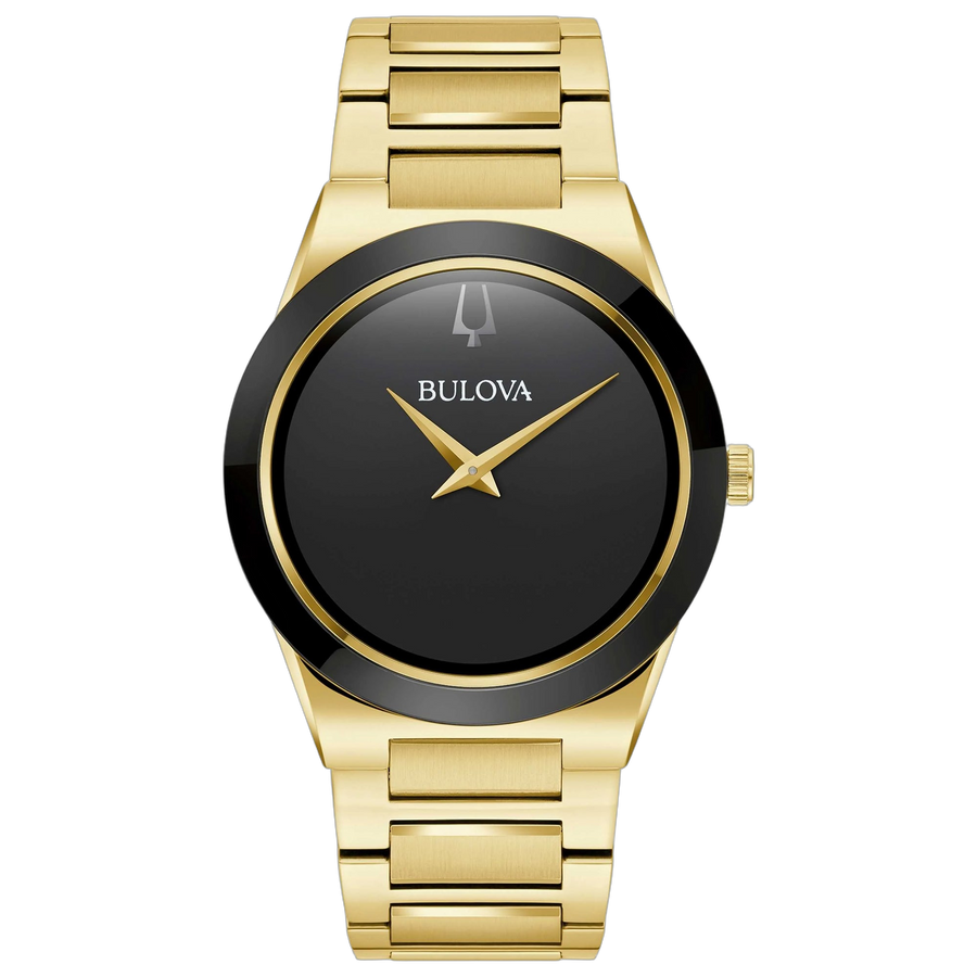 Bulova watch in gold