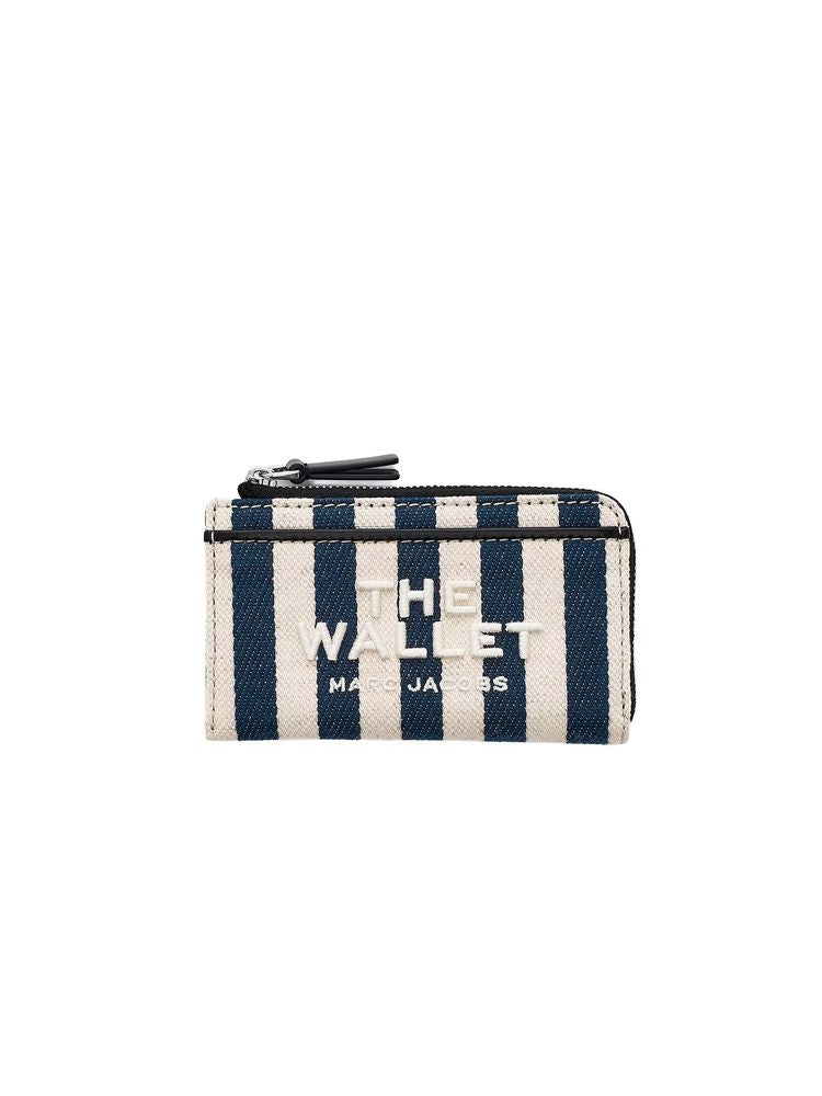 Marc Jacobs 100% Cotton wallet in navy