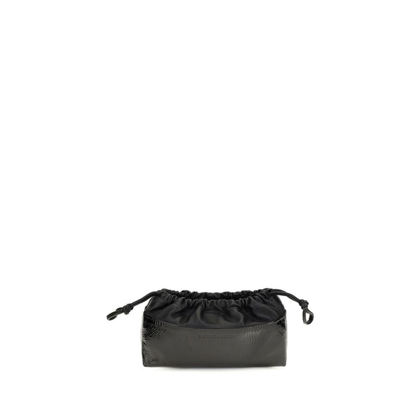 Black Calf Leather Bos Taurus Shoulder Bag
