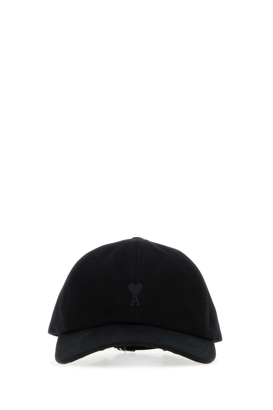 Black Cotton Baseball Cap Noir Cappelli