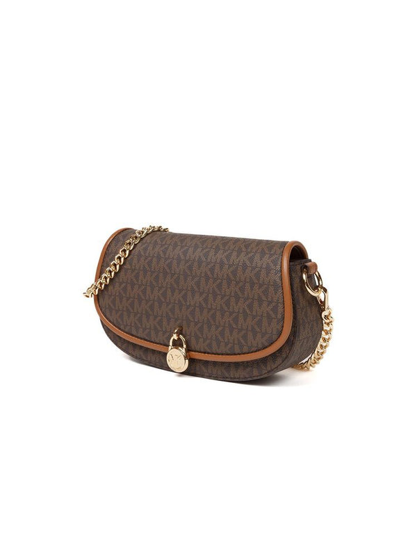 Michael Kors Crossbody Bag Brown Polyvinyl Chloride / Crossbody-bags
