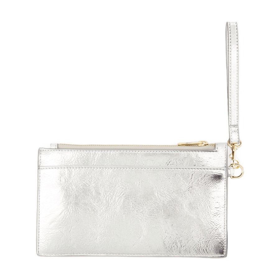 A.P.C. Synthetic leather card case in silver