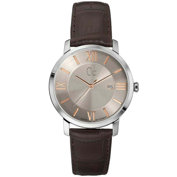 Guess Stainless steel case watch in beige