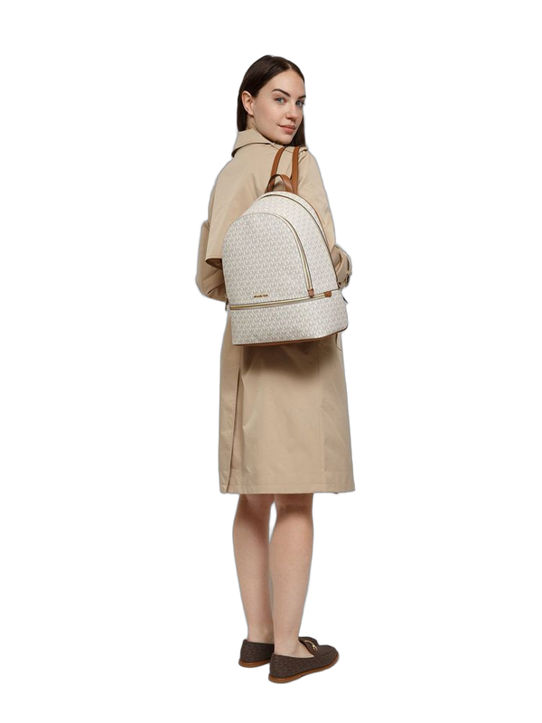 Michael Kors 100% Polyvinyl Chloride backpack in beige