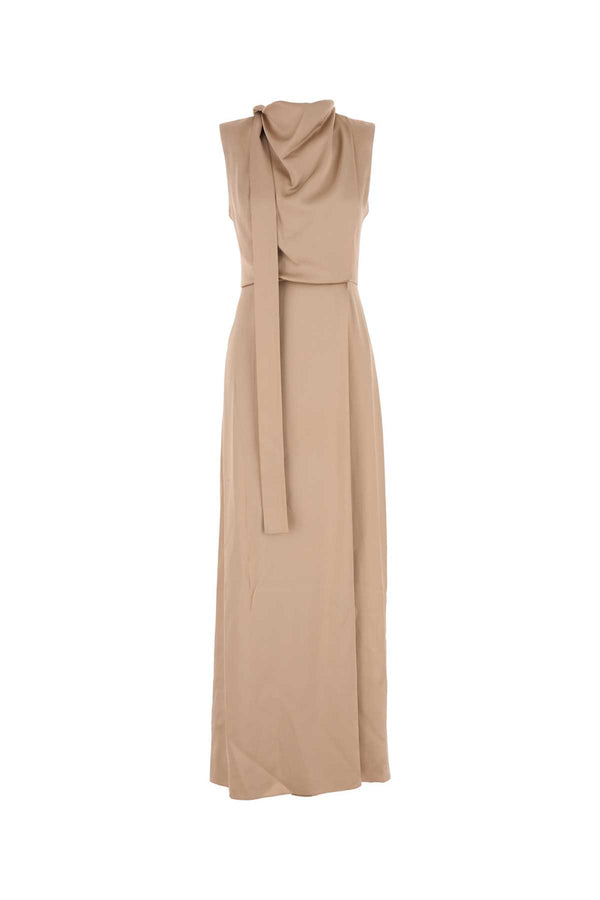 Fendi Rosa 100% Silk dress in beige