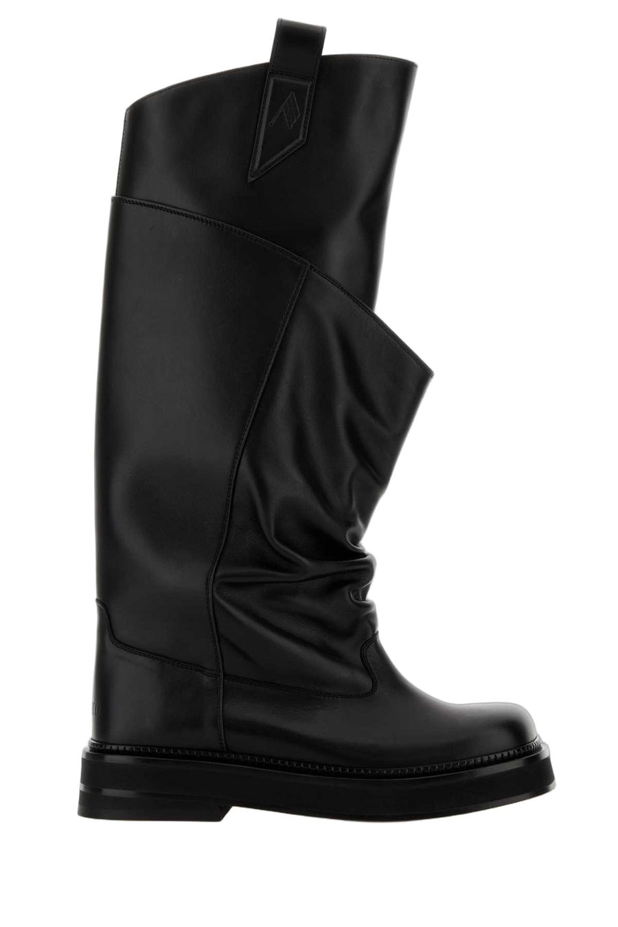 The Attico Exterior: 100% Leather; Interior: 100% Leather; Sole: Leather boot in black