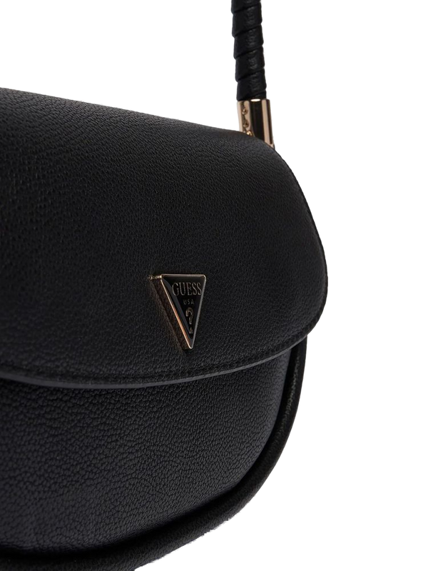 Guess 100% Polyurethane shoulder bag in black