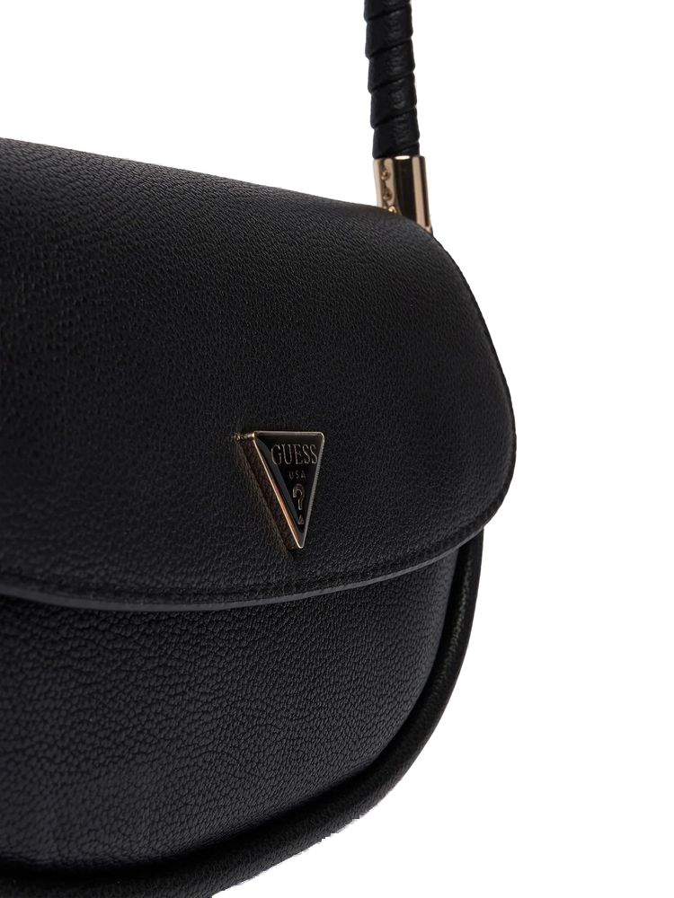 Guess 100% Polyurethane shoulder bag in black