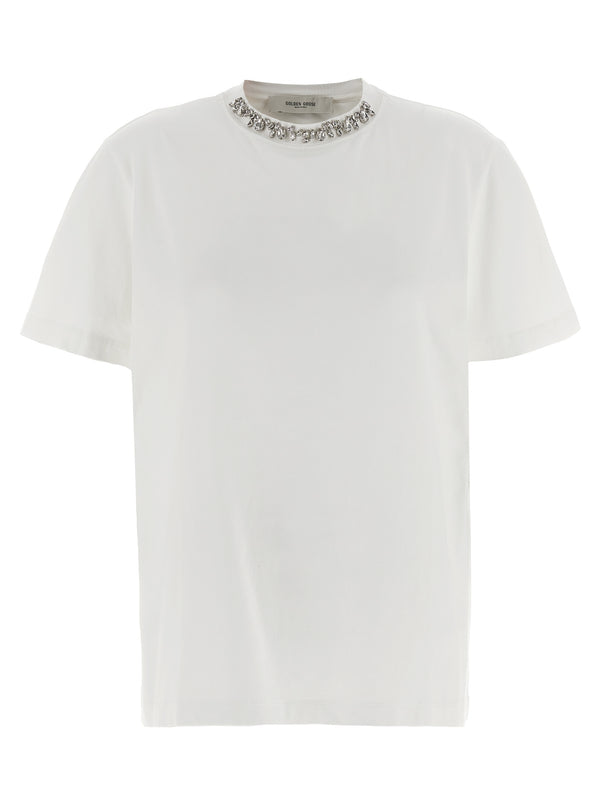 Golden Goose 100% cotton t-shirt in white