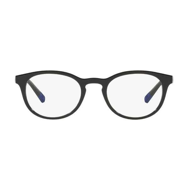 Dolce & Gabbana DG5090501 Plastic frame with clear blue light-blocking lenses eyeglasses in black