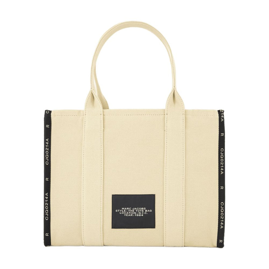 Marc Jacobs Cotton tote bag in beige