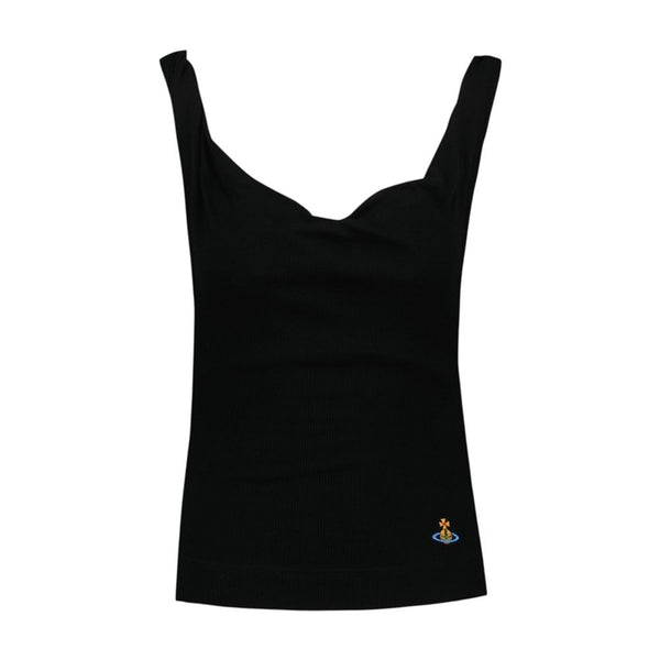 Vivienne Westwood Viscose tank top in black