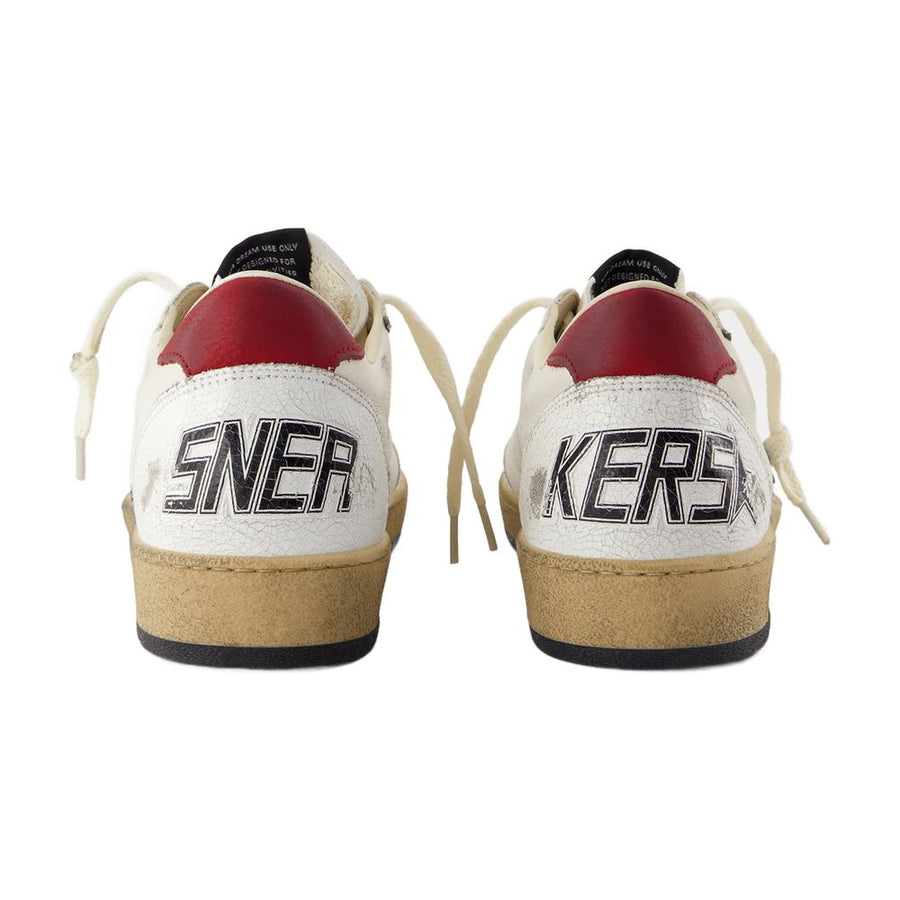 Golden Goose Deluxe Brand Calfskin sneaker in white