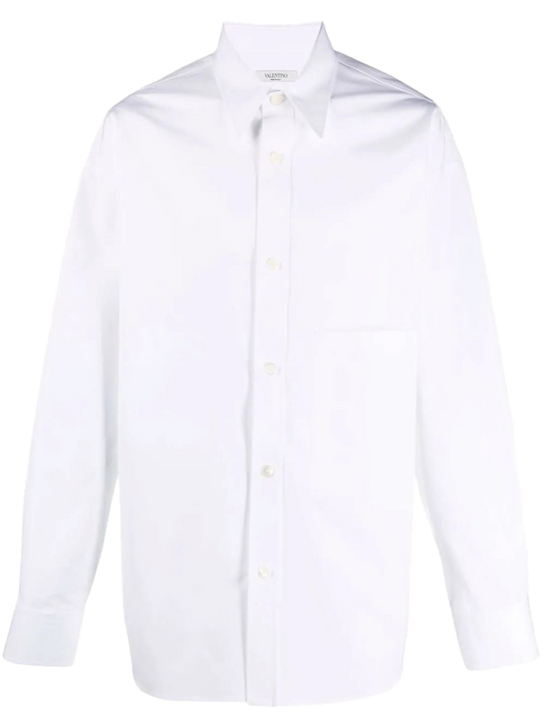 Valentino Cotton shirt in white
