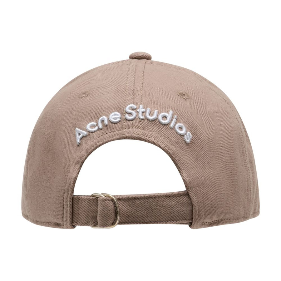 Acne Studios C40420-ADY cotton baseball cap in beige
