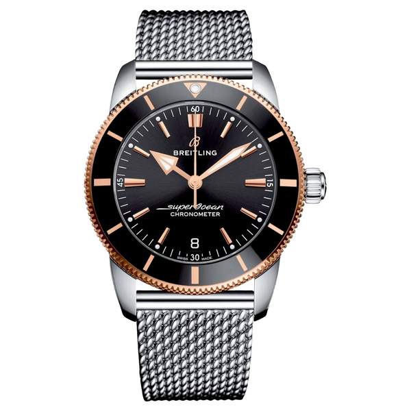 Breitling Stainless steel case watch in black
