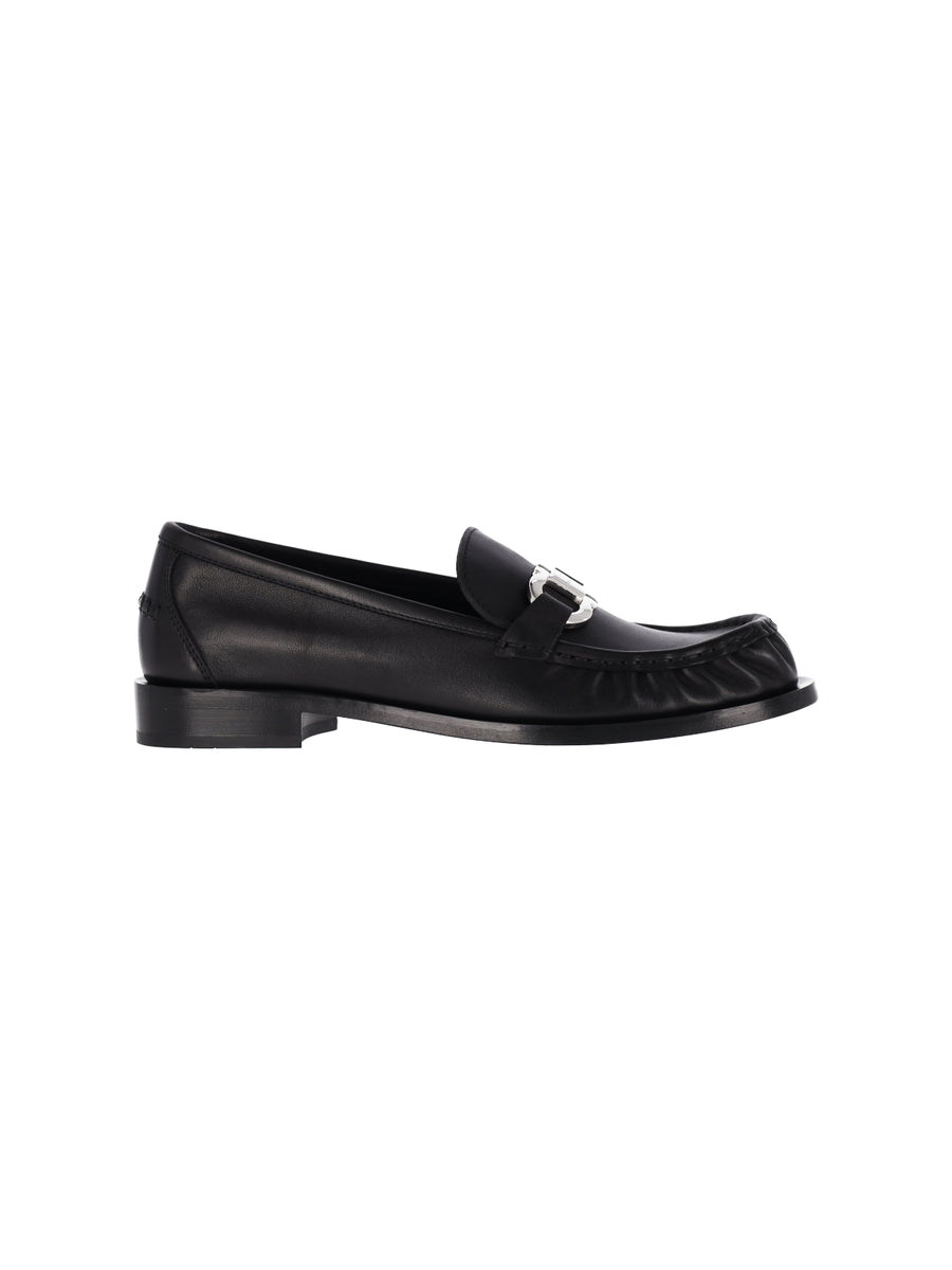 Ferragamo Upper: 100% Bos Taurus loafer in black