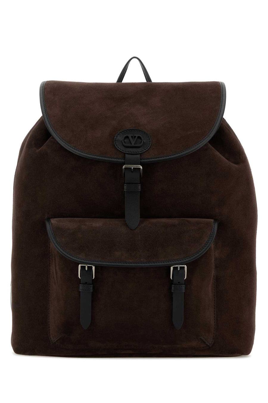 Dark Brown Suede Backpack Testadimoronero Zaini