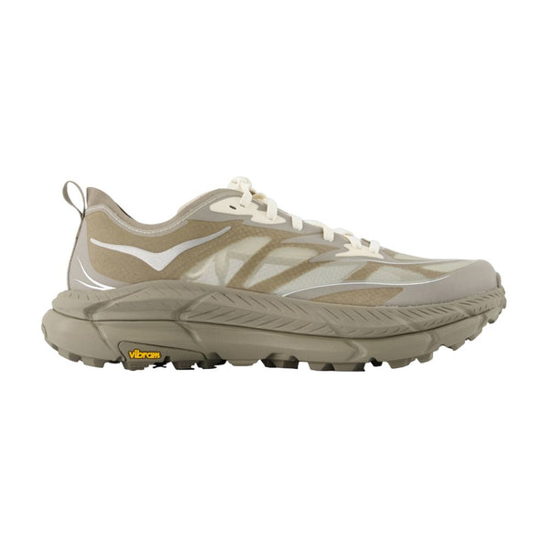 Hoka Cotton sneaker in brown
