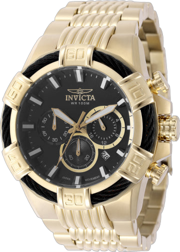 Invicta watch in gold