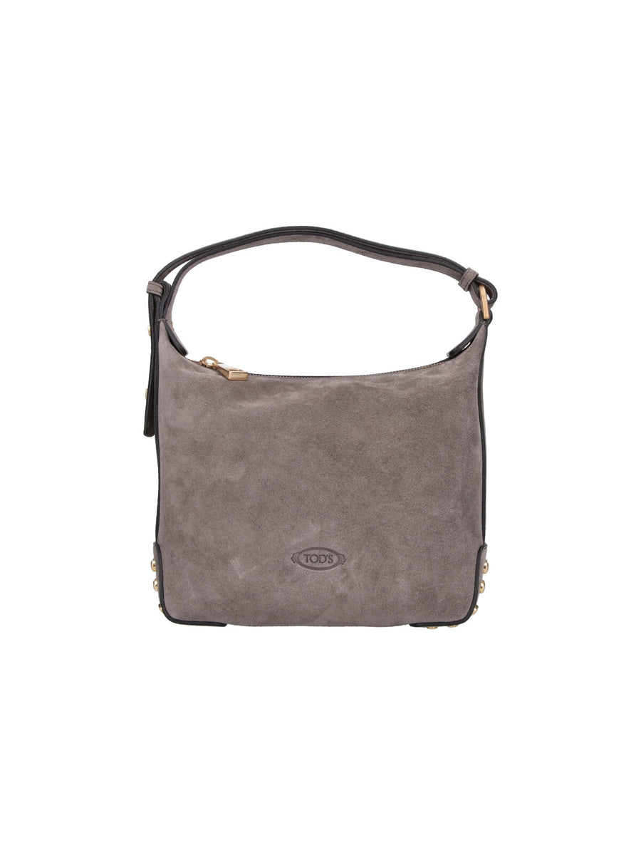 Tod's 100% Calf Leather shoulder bag in taupe