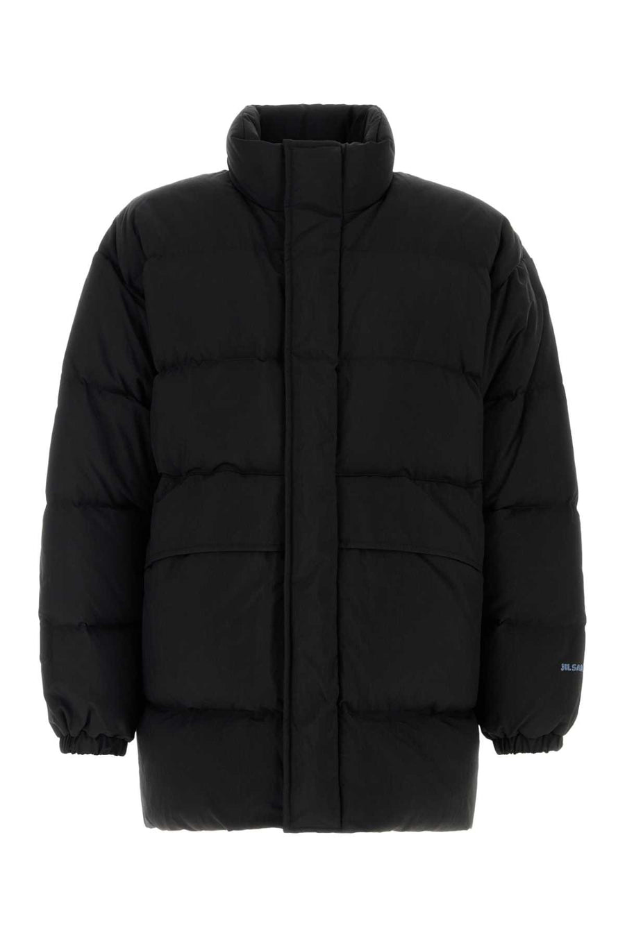 Black Nylon Blend Down Jacket 001 Cappotti