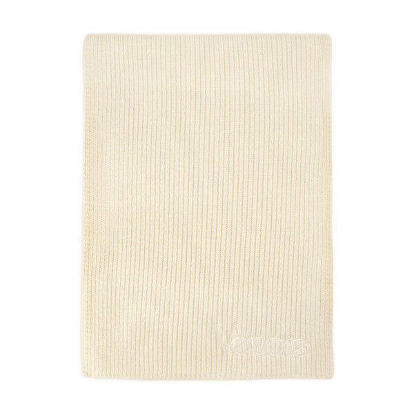 Versace cotton scarf in beige