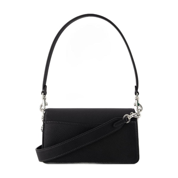 Coach Cowhide shoulder bag in black