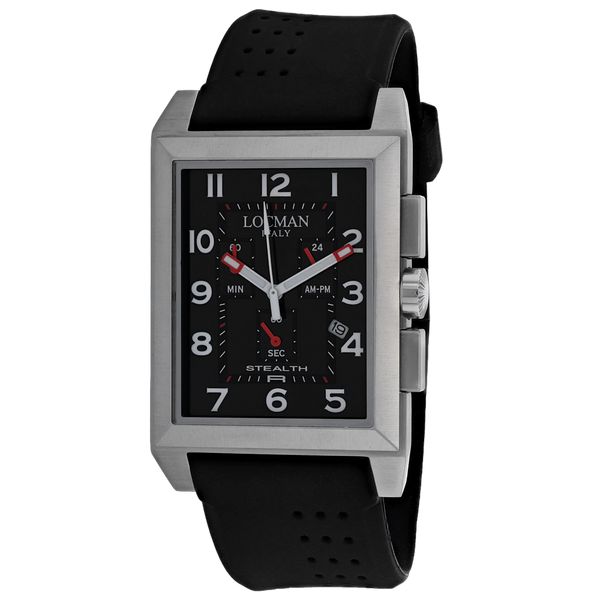 Locman Titanium case watch in black