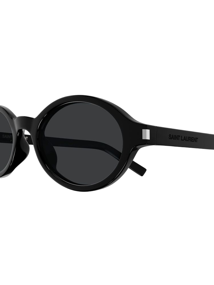 Saint Laurent Jeanne Recycled acetate frame sunglasses in black