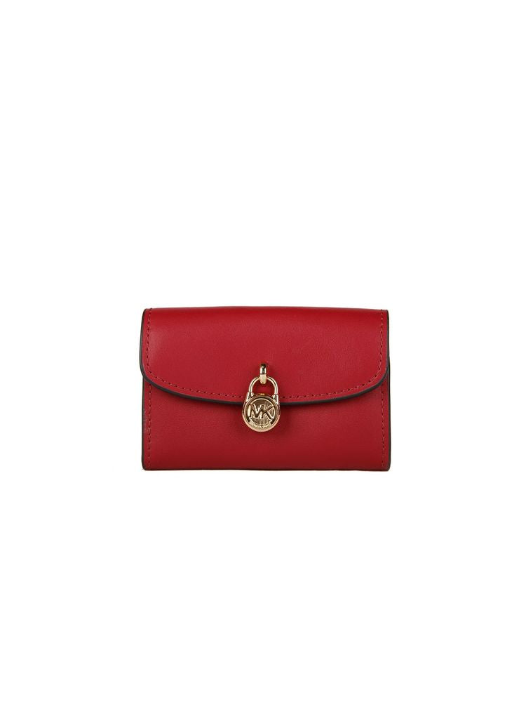Michael Kors 100% Leather wallet in red