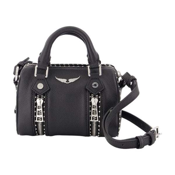Zadig & Voltaire Cowhide top handle bag in black