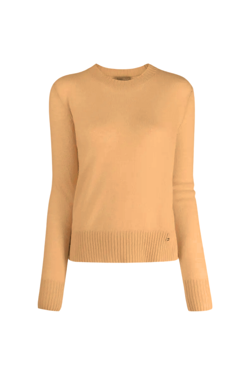 Herno 100% Wool sweater in camel