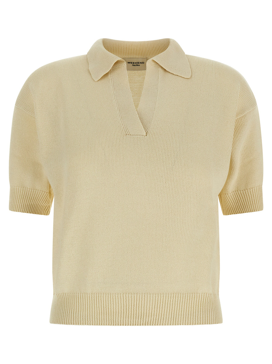 Beige Cotton Cardigan Clothing