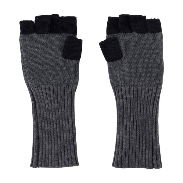 Charles Jeffrey Loverboy cotton gloves in gray