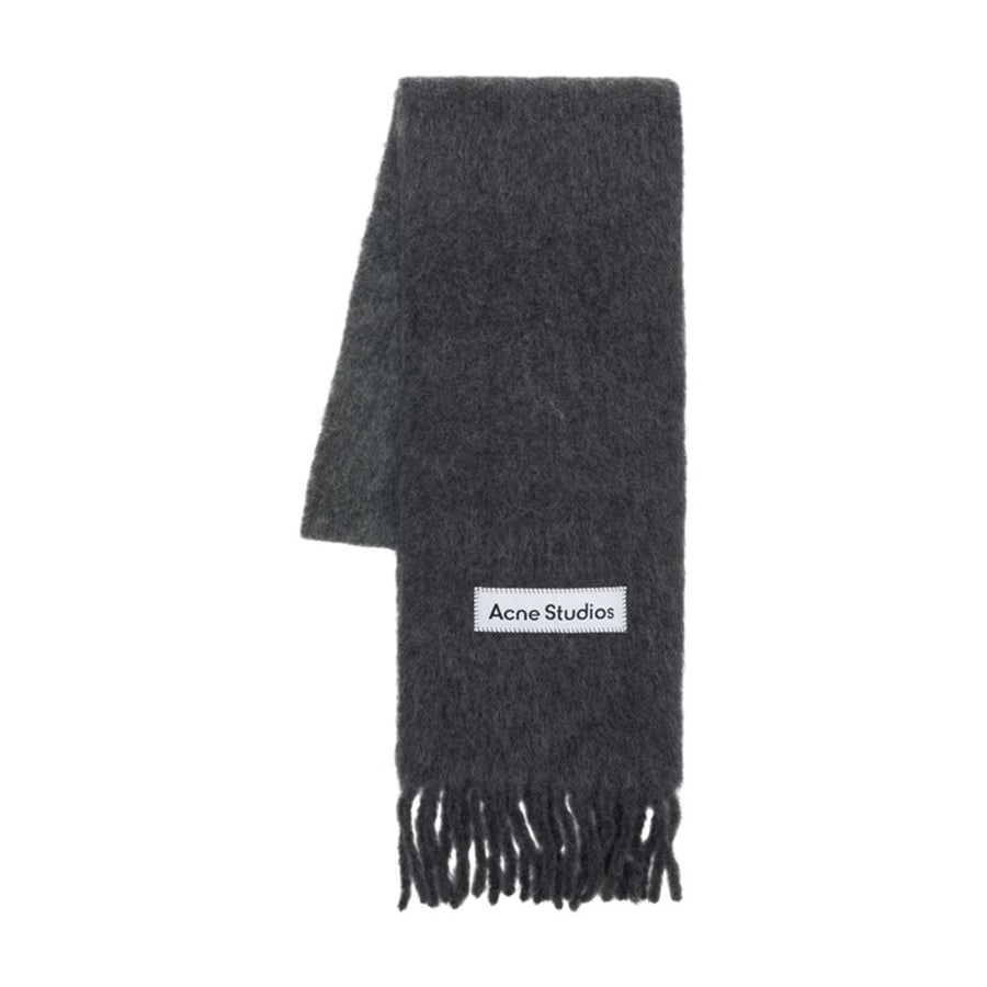 Acne Studios wool scarf in gray