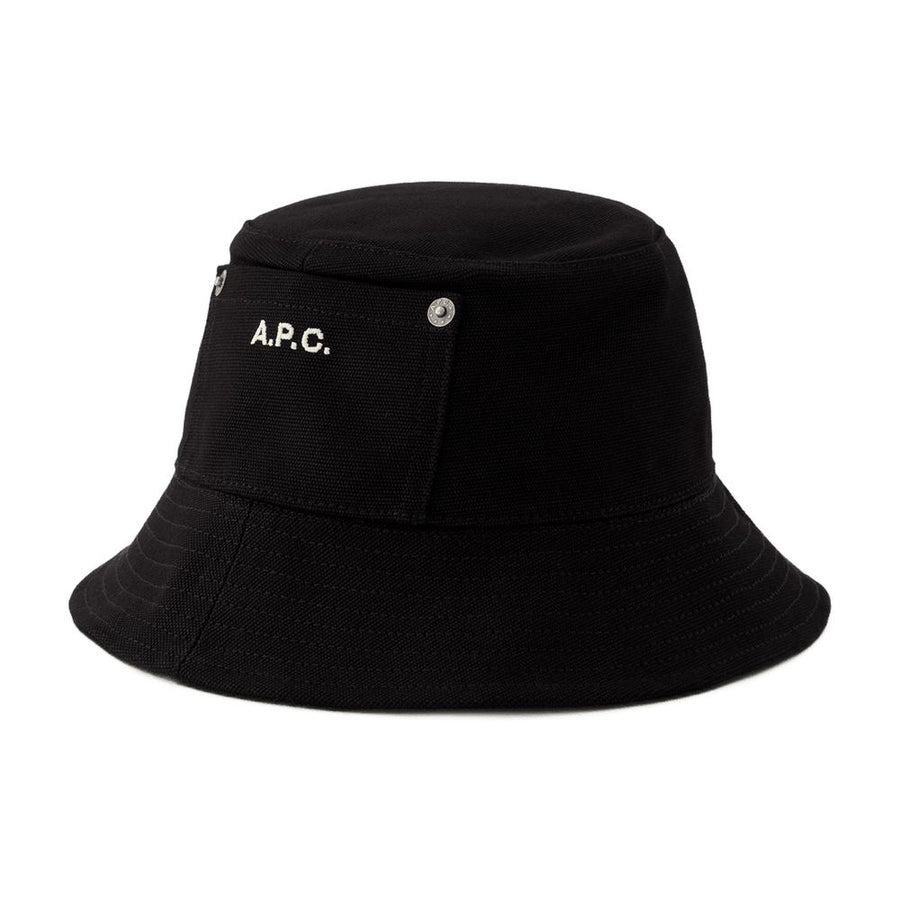 A.P.C. COGYX-M24125 Cotton bucket hat in black