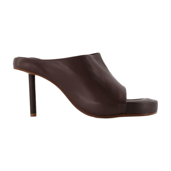 Jacquemus Leather heels in brown