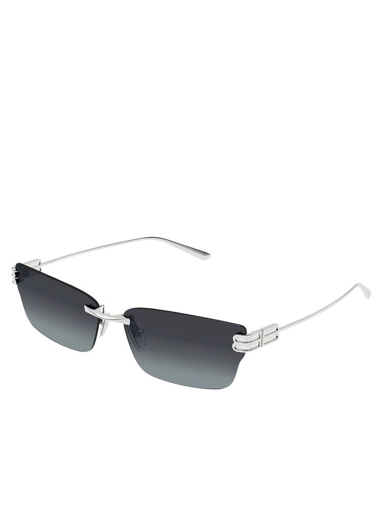 Balenciaga BB0487S Metal frame sunglasses in silver
