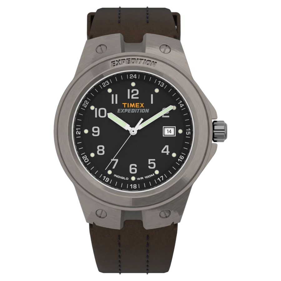 Timex Stainless steel case watch in gray