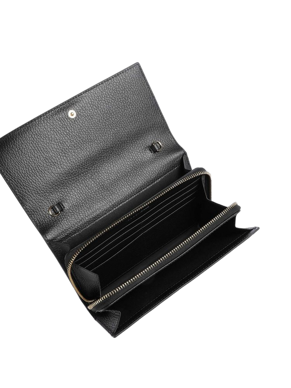 Coccinelle 100% Cowhide; lining 100% Polyester wallet in black