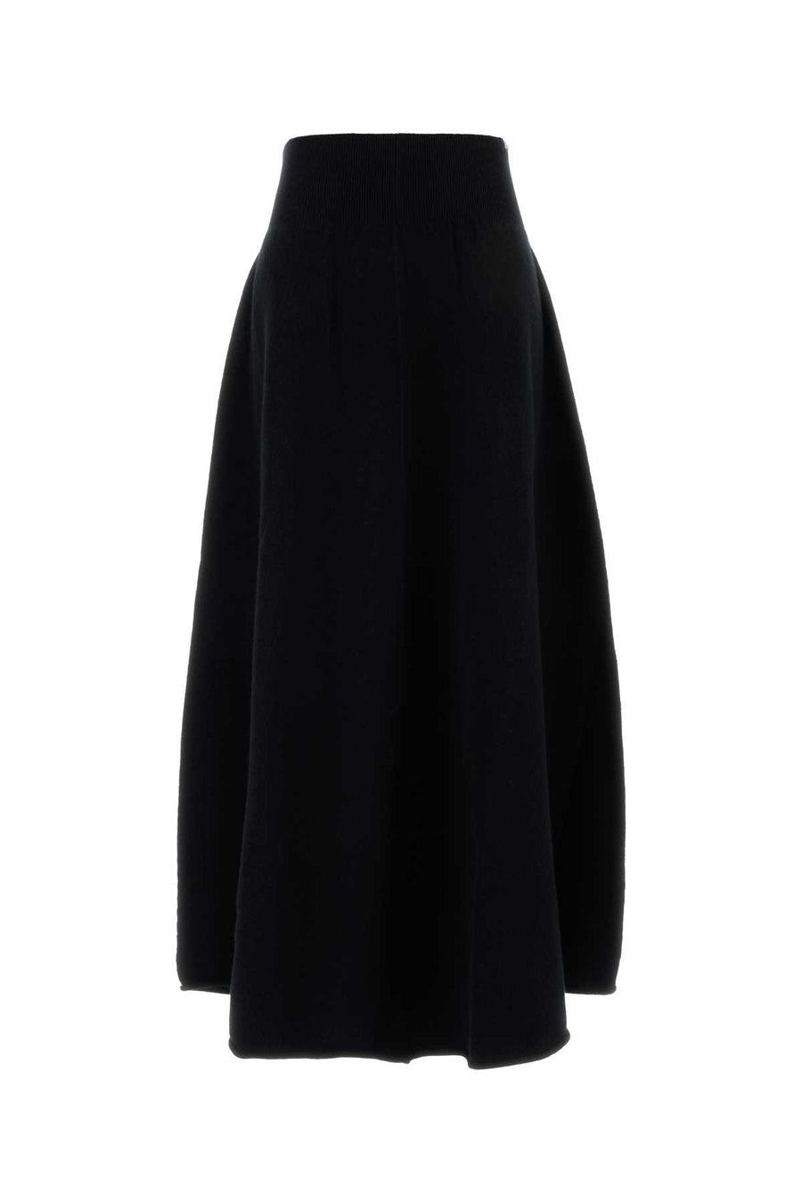 Black Stretch Cashmere Blend Nâ°498 Skirt Raven Maglieria