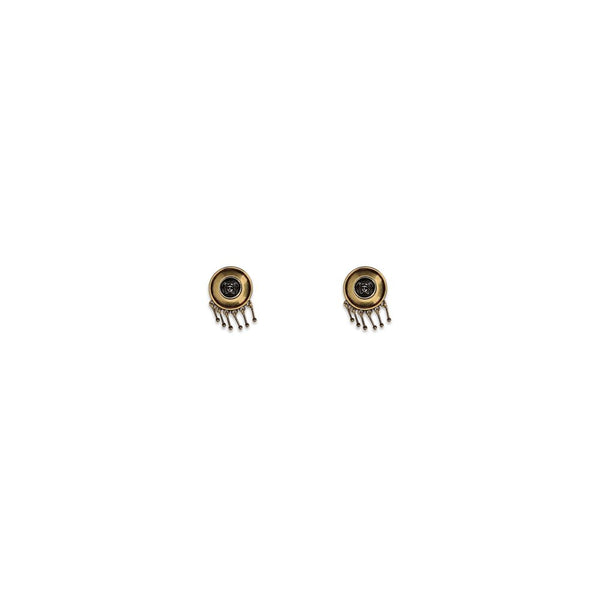 Versace 100% Brass earrings in gold
