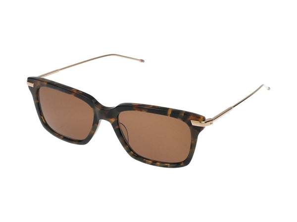 Thom Browne UES701A-G0003-205-51 Acetate/Titanium sunglasses in tortoiseshell