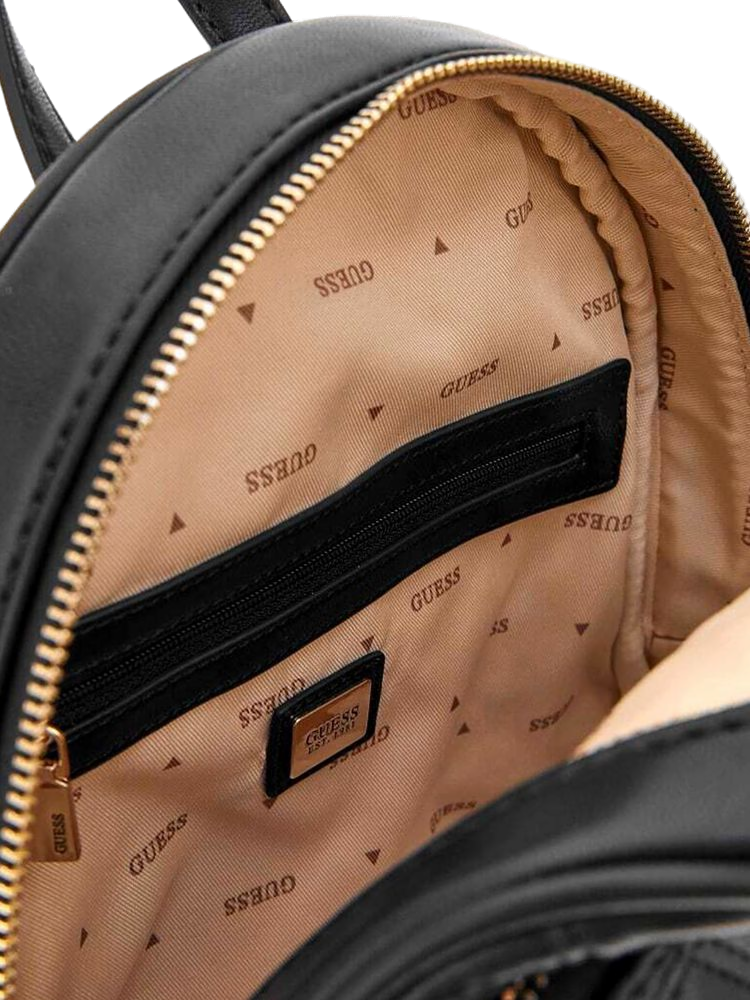 Guess 100% Polyurethane backpack in black