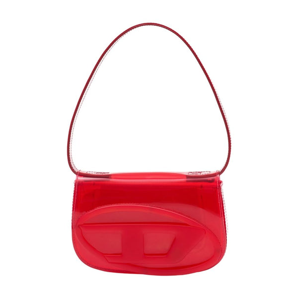 Diesel synthetic shoulder bag in red