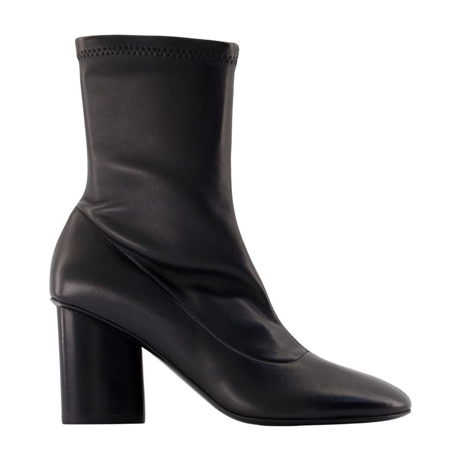 Lucia Ankle Boots - Carel Leather Black Shoes / Ankle-boots
